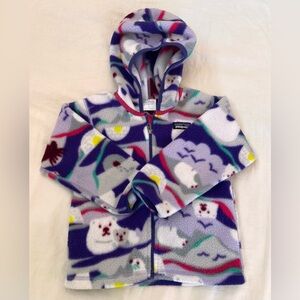 Patagonia Synchilla Fleece- polar bear print- 3T